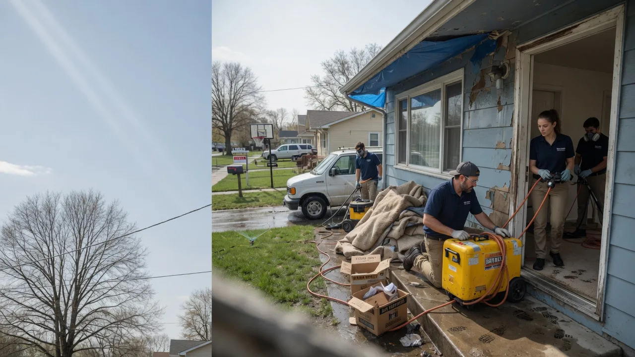 Basement Flood Cleanup in Herod, IL near me